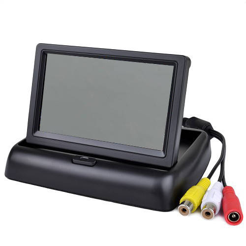 

Монитор для камера заднего вида экран 5" монитор в машину складной