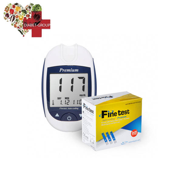

Глюкометр Finetest Premium (Файнтест Премиум) + 50 тест полосок