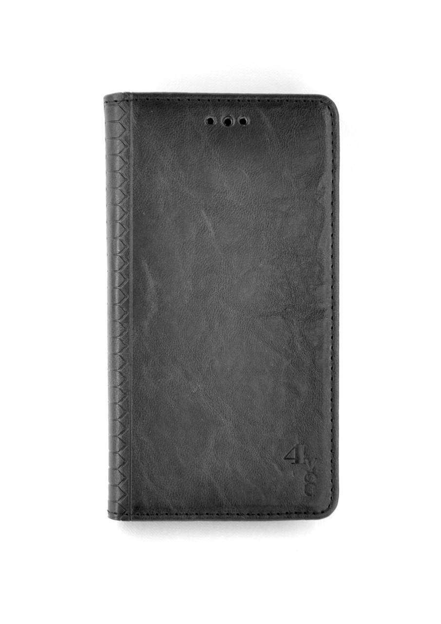 

Чехол-книжка для телефона Huawei Y5 (2018) WALL Black (4you), Черный