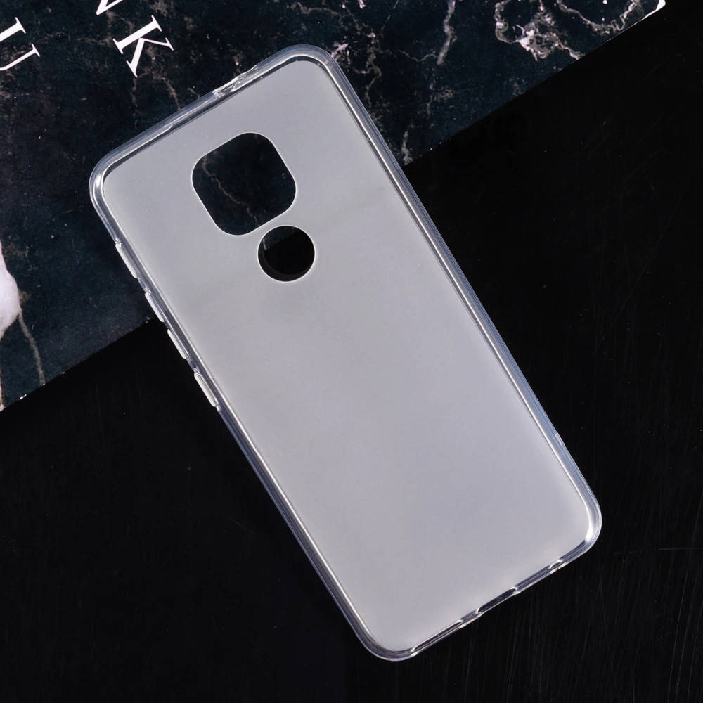 

Силиконовый чехол Motorola G9 Play (TPU бампер) (Моторола Мото Г9 Плей), Белый