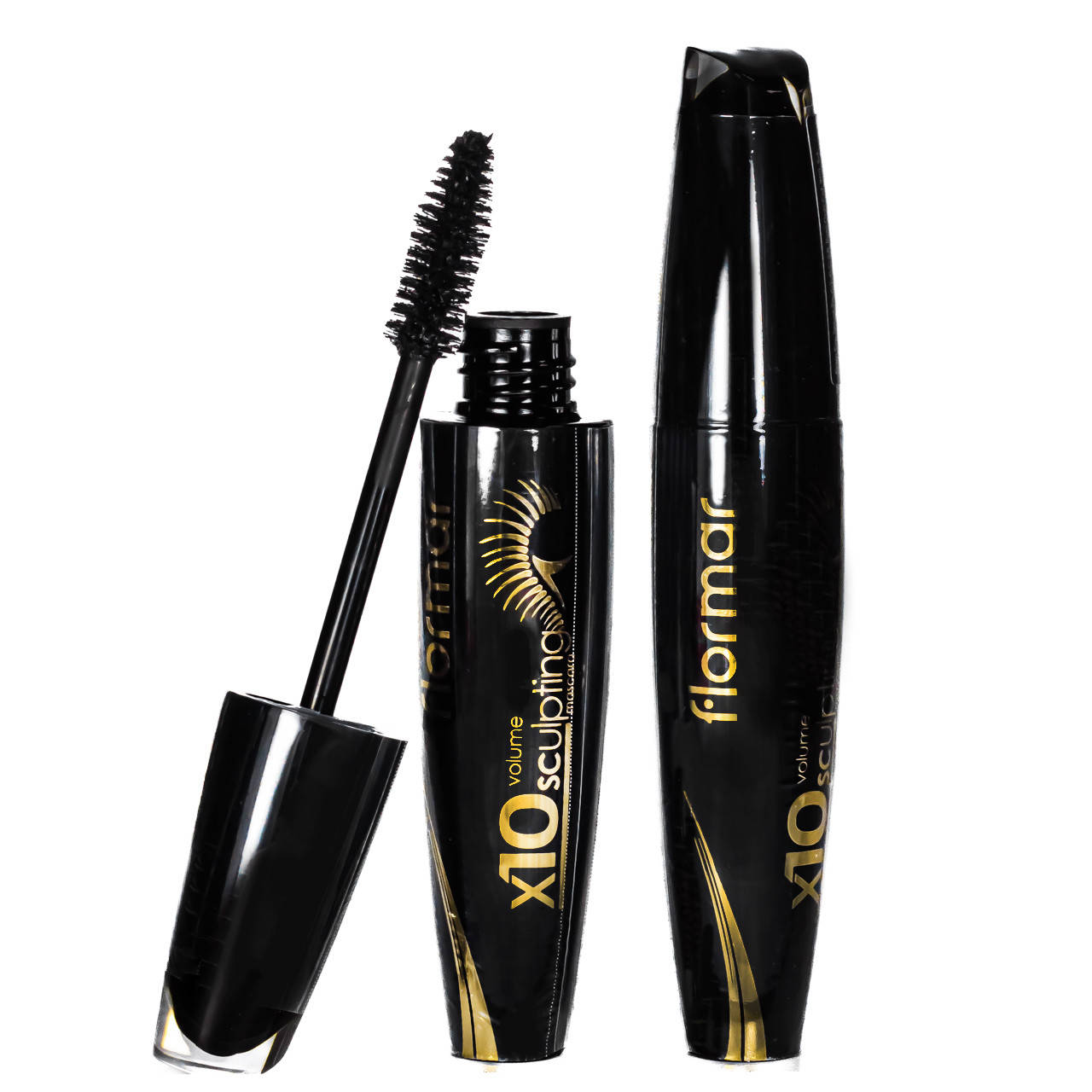 

Тушь для ресниц Flormar Sculpting X10 Объёмная, Черный