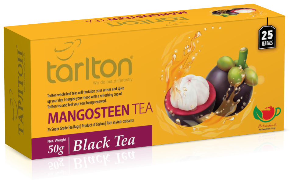 

Чай черный пакетированный Тарлтон Mangoosteen Black Tea 25 пак х 2 г