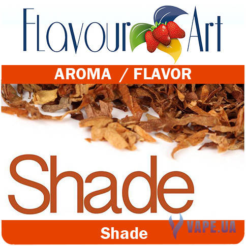 

Ароматизатор FlavourArt Shade (Табачный вкус с кондитерскими нотками)
