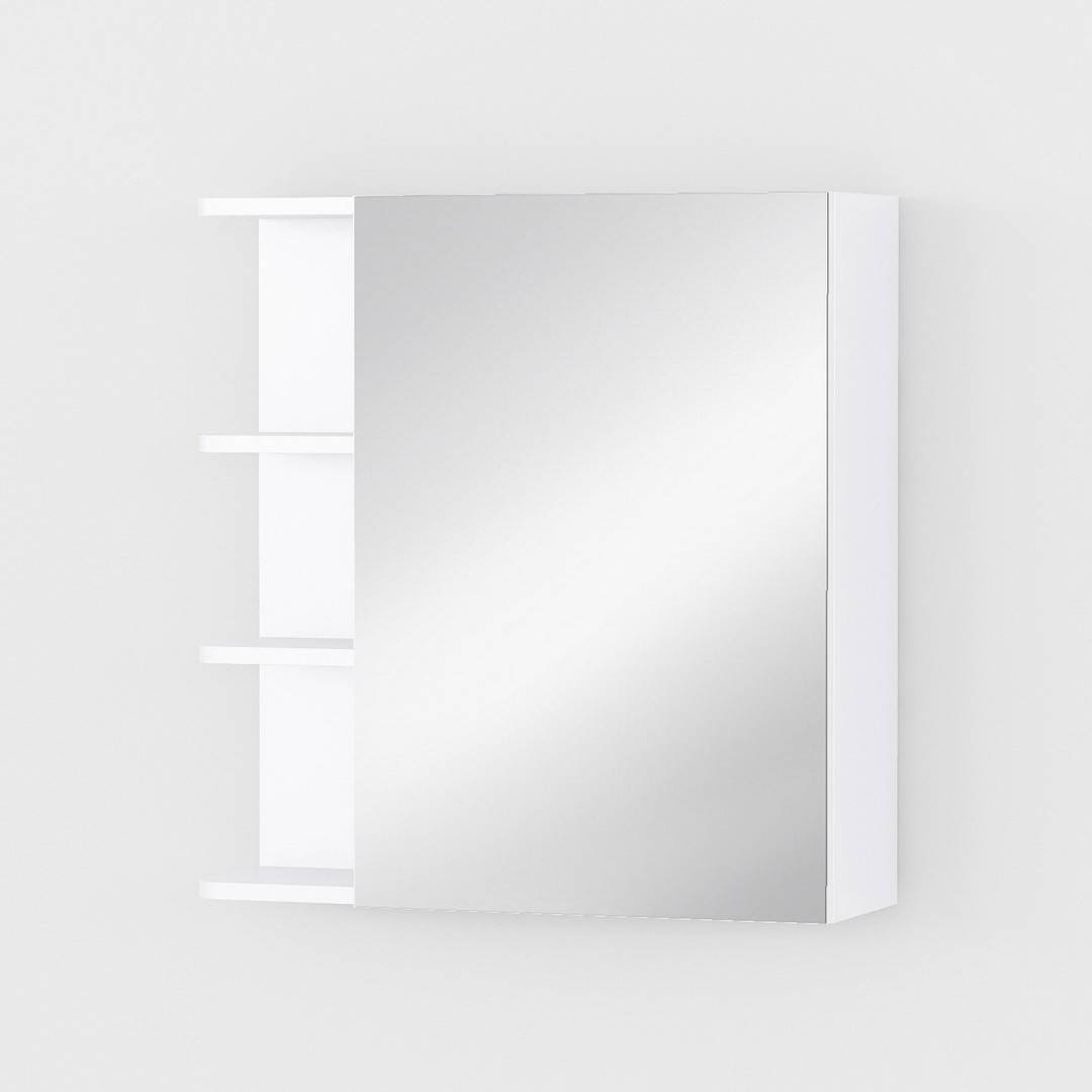 

Полка навесная с зеркалом, шкафчик в ванную, салон Z-51, Цвет