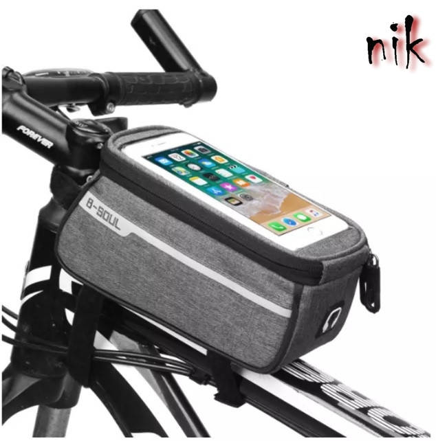 

Вело сумка B-SOUL, велосумка на раму, для телефона