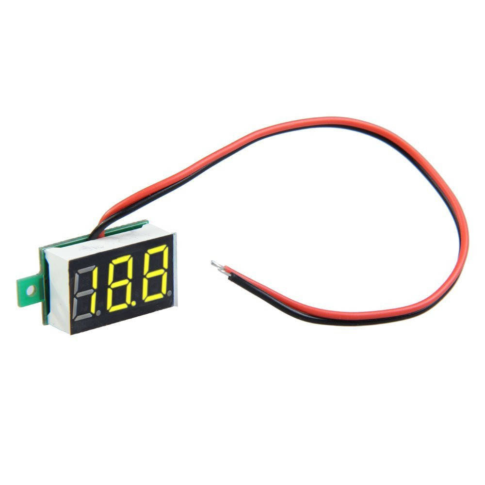 

Цифровой вольтметр 4.5-30В LED измеритель вольтажа