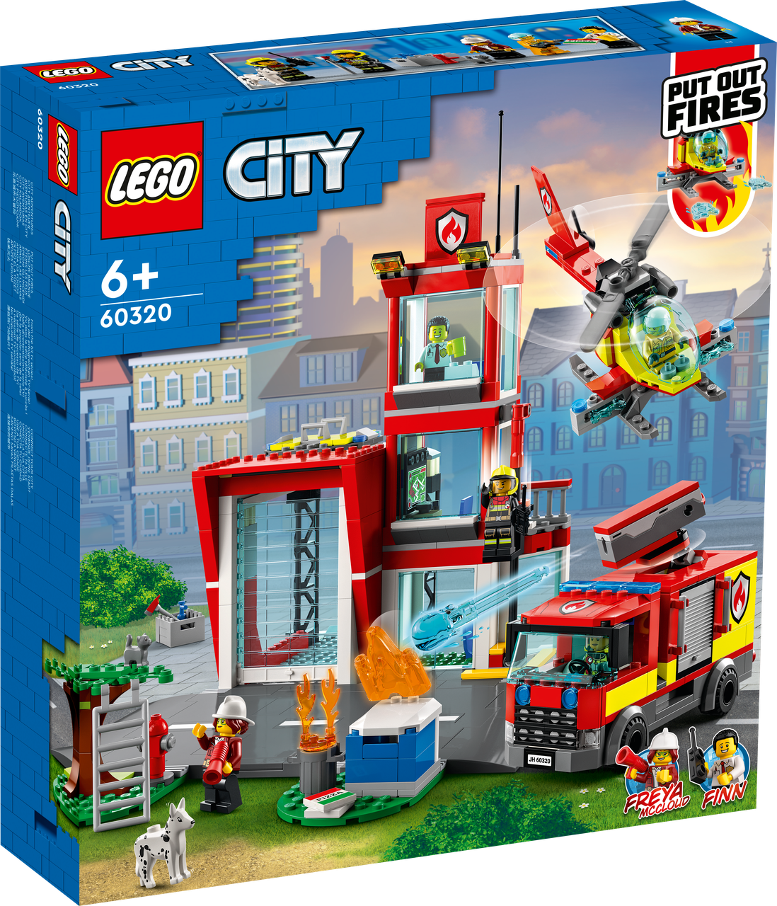 

LEGO ЛЕГО City Пожарная часть 60320 (+подарок)
