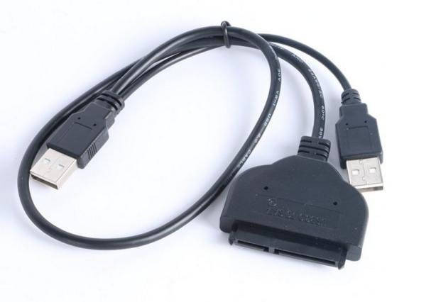 

Переходник адаптер USB на SATA с питанием для 2.5'' жесткого диска (от ноутбука)