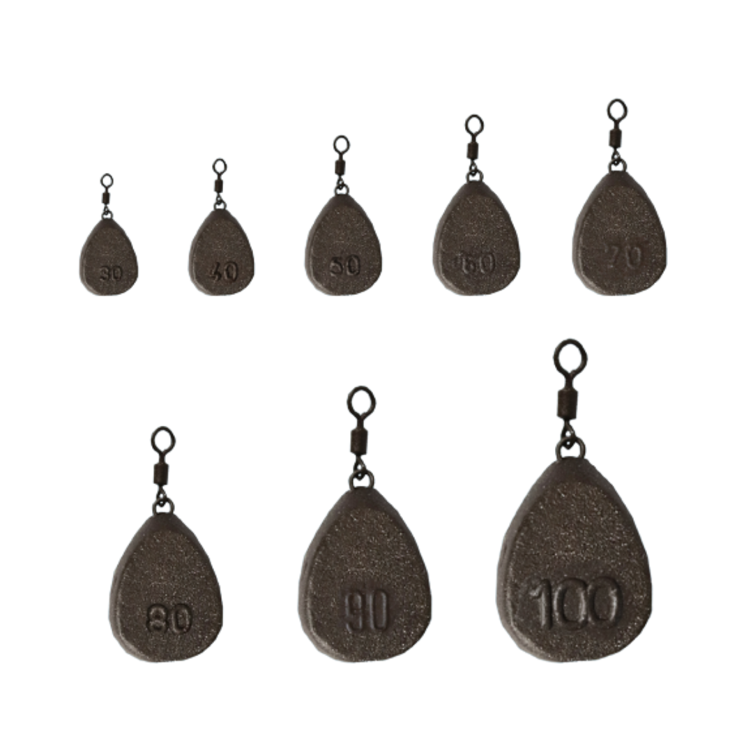 

Груз карповий Плоский 30г (10шт в уп)