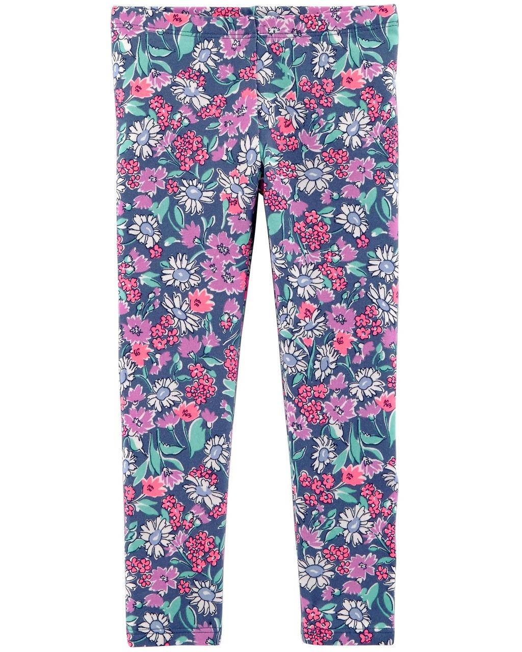 

Детские трикотажные лосины с цветочным принтом ОшКош для девочки 12-18М - 81 см