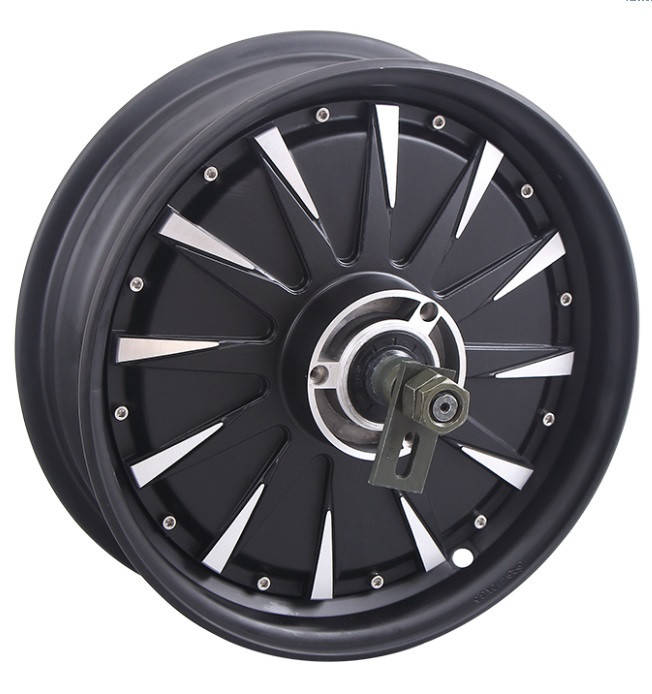 

Мотор колесо QSMOTOR 60/96V 1200W 12" для электроскутера под дисковый тормоз
