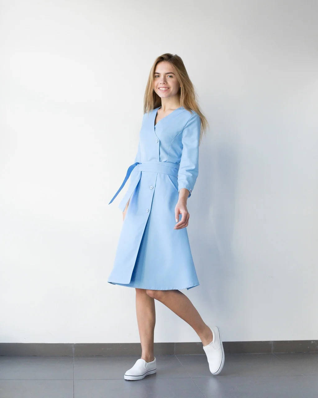 

Медицинское платье Прованс для косметолога, массажиста, Разные цвета