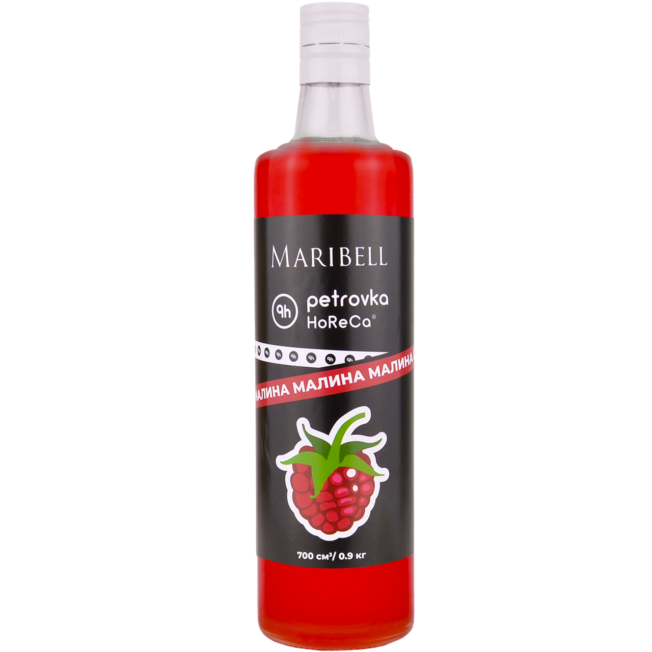 

Сироп б/дозатора коктейльный «Малина» MARIBELL-PETROVKA HoReCa 700 мл