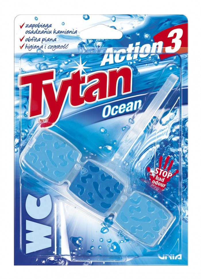 

Туалетный блок Tytan Action 3 Океан 45 гр