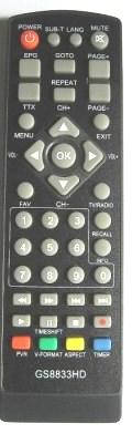 

Пульт для GOLDSTAR GS8833HD