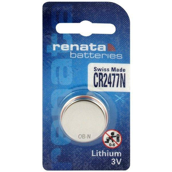 

Батарейка литиевая Renata CR2477N, 3V, блистер 1шт