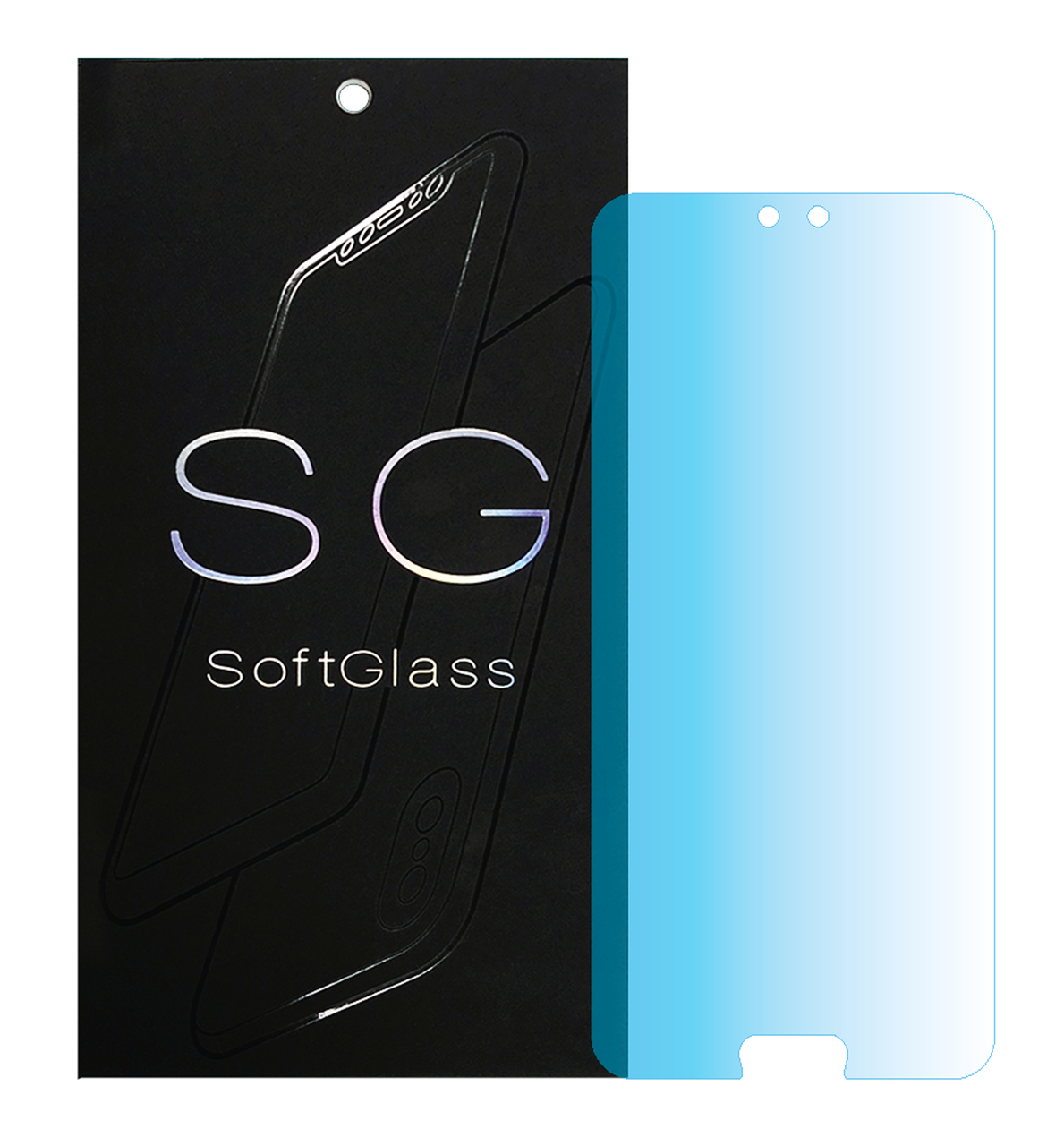 

Пленка Huawei P20 на Экран полиуретановая SoftGlass, Прозрачный