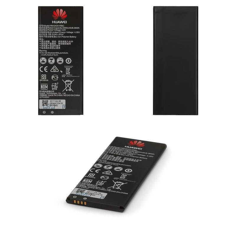 

Аккумулятор Huawei Y5 II (CUN-U29) (HB4342A1RBC, 3.8V, 2200mAh) (24022156)