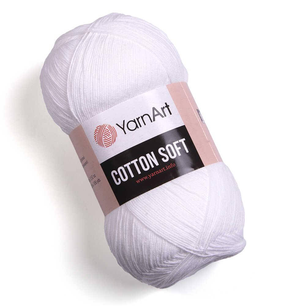 

62 Пряжа YarnArt Cotton Soft