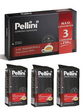 

Кофе молотый Pellini Espresso Superiore Tradizionale n42 - 250г
