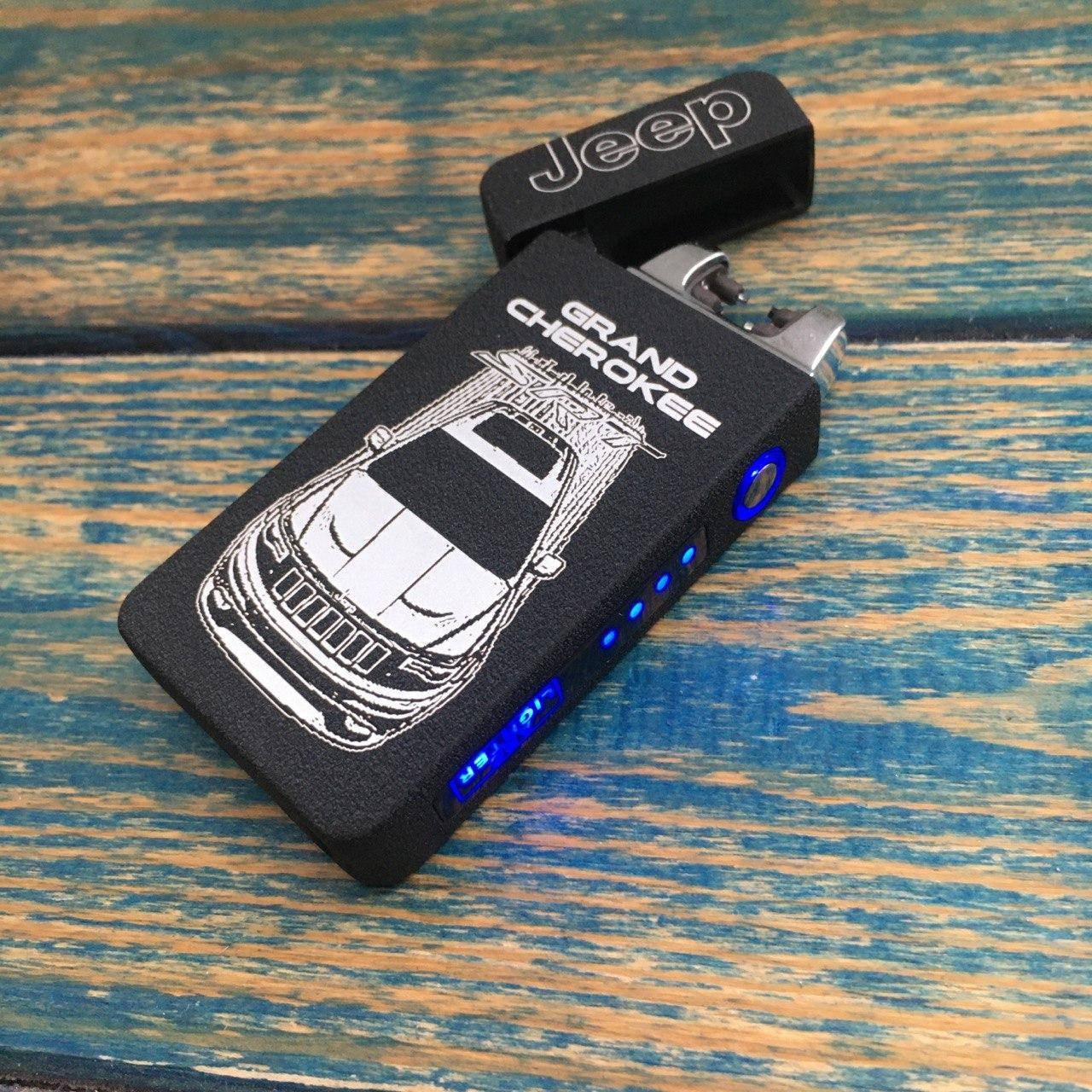 

USB Зажигалка с любой гравировкой, Черный