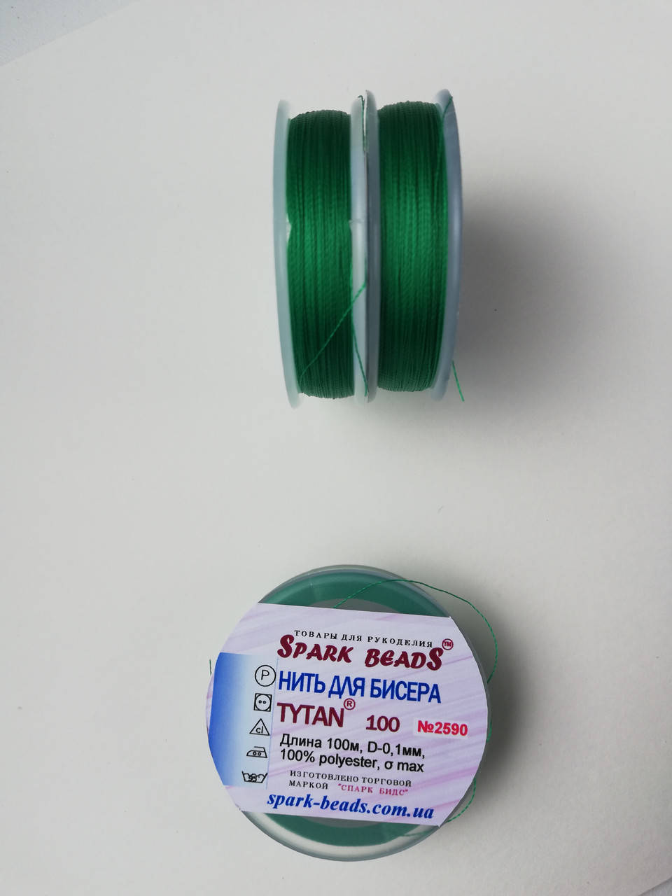 

Нитки ТYTAN 100 №2590, Белый