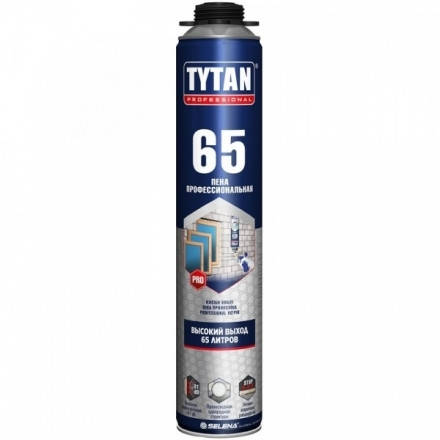 

Пена монтажна Tytan 65 750мл. проф.