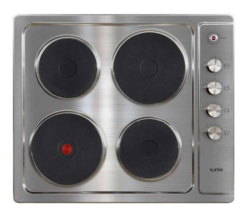 

Варочная поверхность электрическая HE604 INOX 1 нержавеющая сталь, 4 конфорки