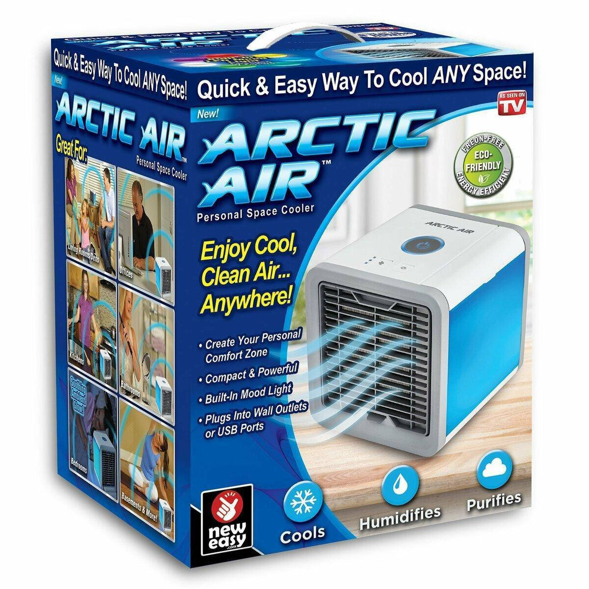 

Портативный мини-кондиционер Arctic Air, Арктик эйр без фильтра