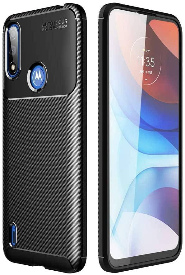 

Чехол накладка Autofocus Carbon Motorola E7 Power Черный