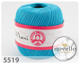 

Madame Tricote Maxi № 5519 бирюза