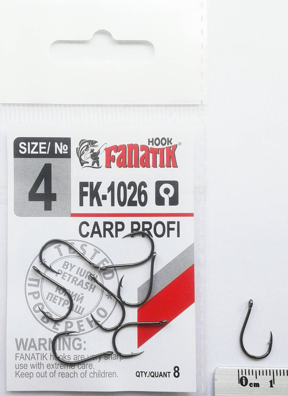

Крючок Fanatik CARP PROFI FK-1026 №4