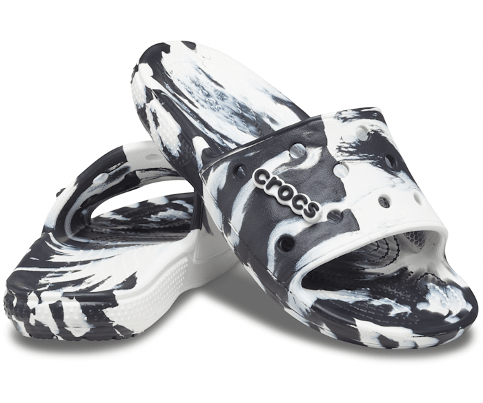 

Crocs Classic Marbled Slide original США М11 45-46 (28 см) шлепки сланцы шлепанцы оригинал крокс