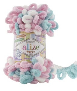 

Пряжа Puffy Color Alize-6377