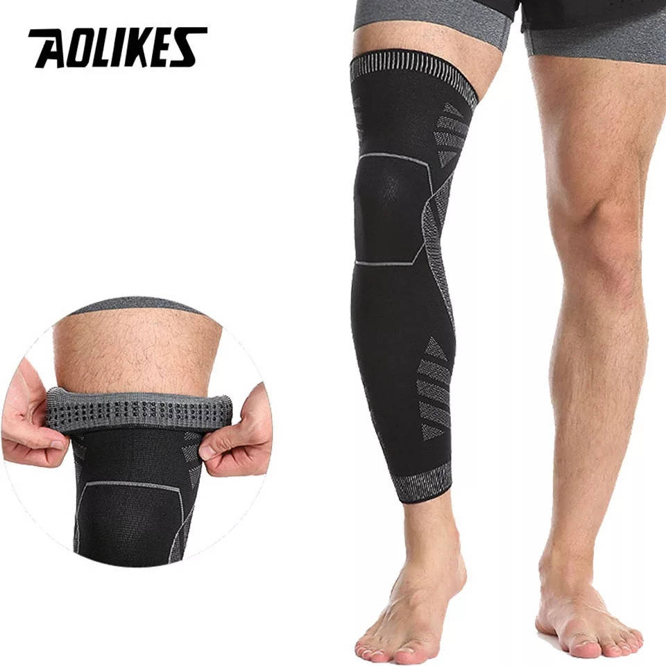 

Наколенник Компрессионный AOLIKES long с силиконовым держателем XL