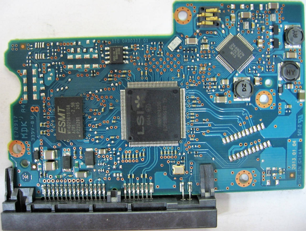 

Плата HDD PCB SATA 3.5 Toshiba 0A90377 0J21827 PF00025 9F10776 (DT01ACA050 DT01ACA100)