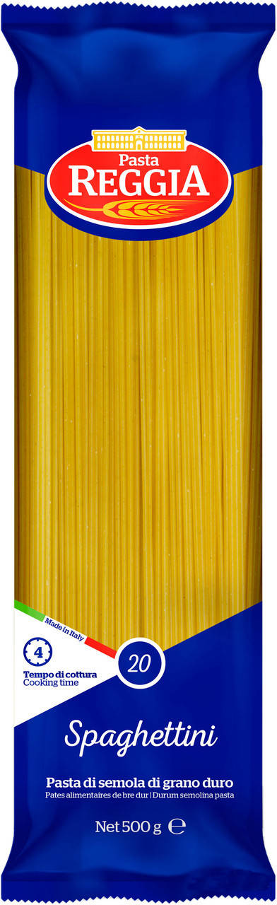 

Макарони Reggia Spagettini №20 500 гр.