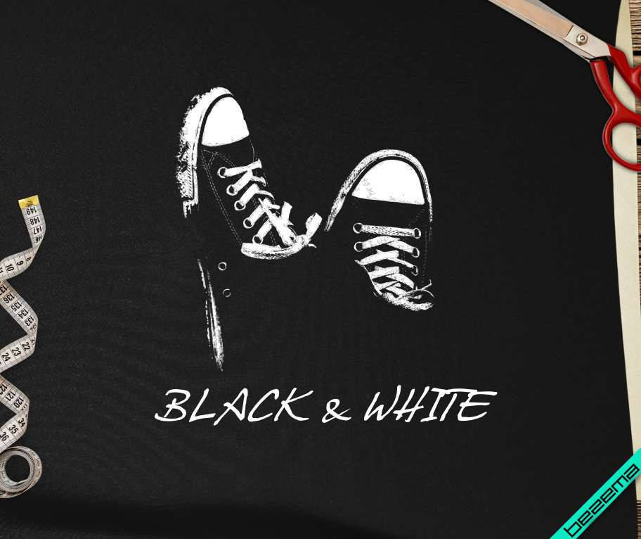 

Термонаклейки на пуховики Кеды [Свой размер и материалы в ассортименте] Мелкий, 4