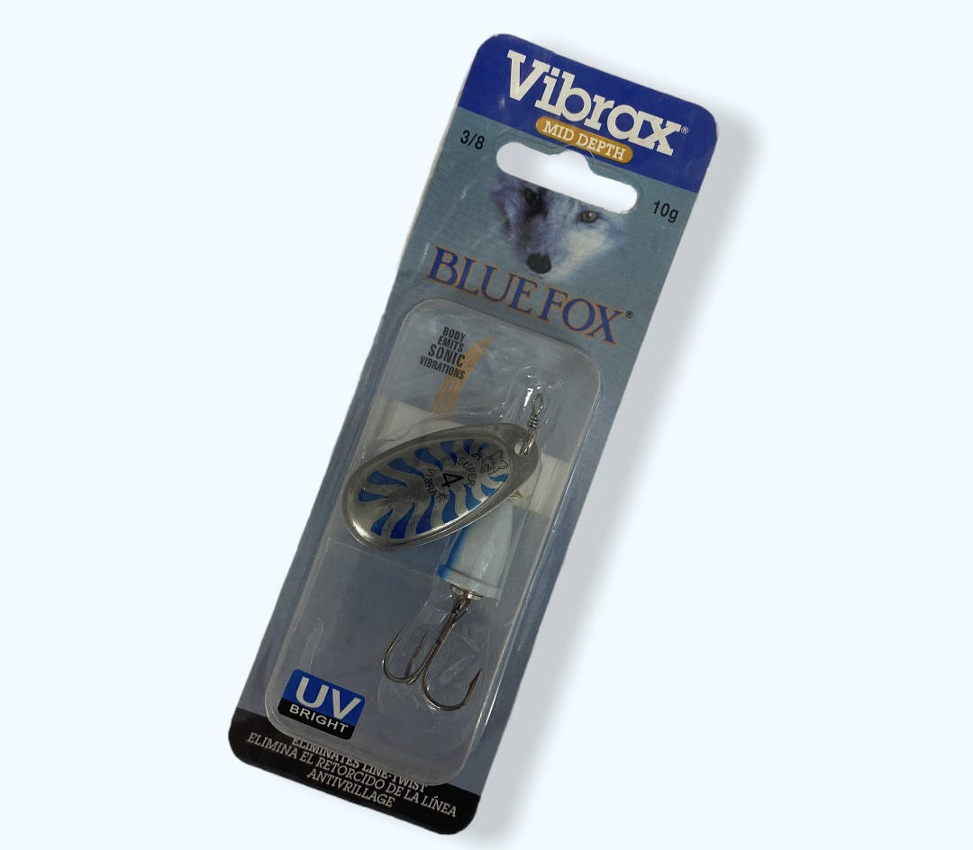 

Блесна вертушка светонакопительная BLUE FOX UV 10 г. 15, Синий