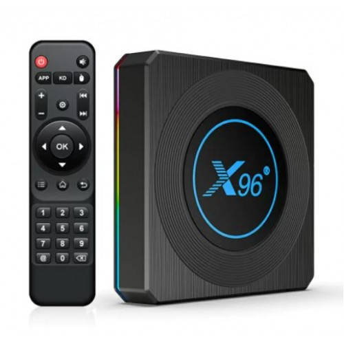 

Смарт ТВ бокс X96 X4 4/32Гб Amlogic S905x4 8K AV1 Wi-Fi 2.4/5ГГц LAN Android 11