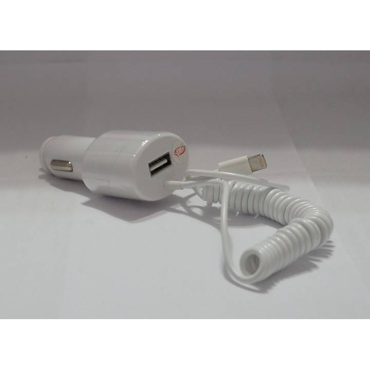 

Автомобильная зарядка для Iphone 5/ 6/ 7 USB out на 2.1A, 12 -24В, автозарядное для телефона Iphone