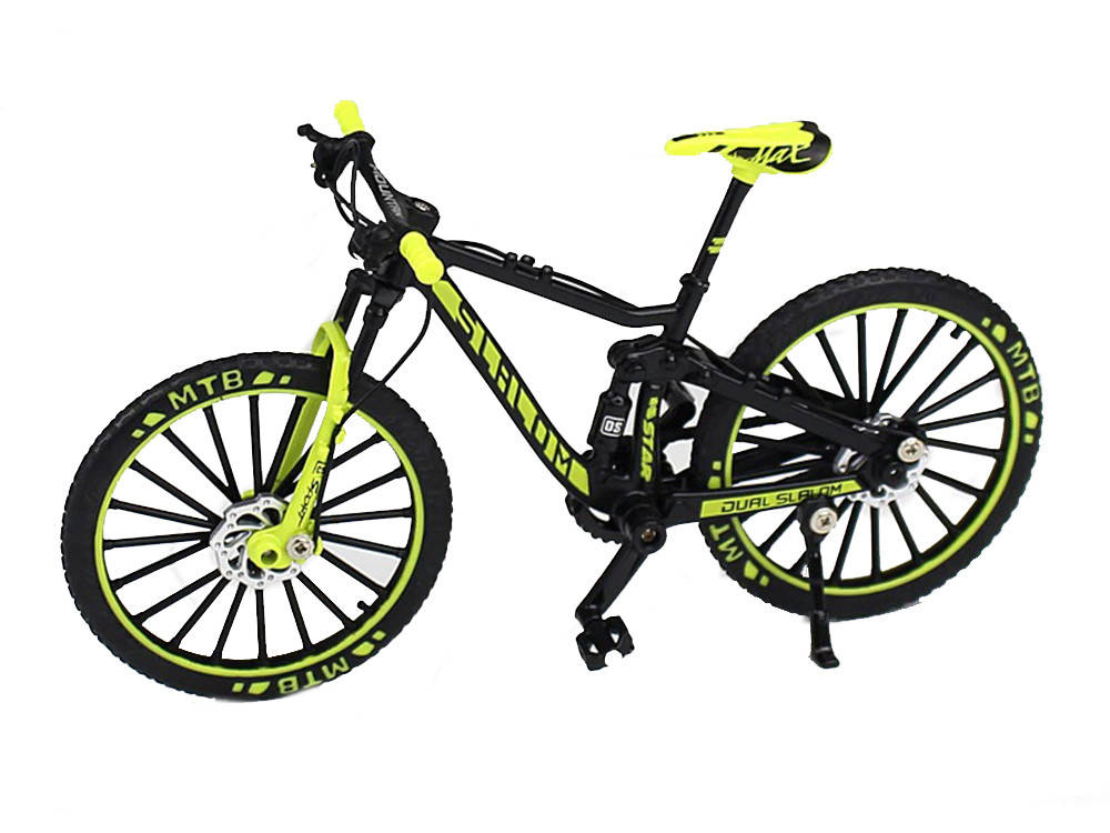 

Игрушка для пальцев модель горного велосипеда фингербайк Crazy Magic Finger 1:10 Зеленый, Зелёный