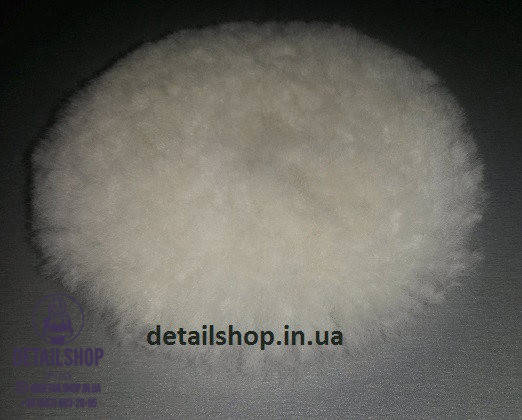 

KOCH CHEMIE Lammfell-Pad 150 mm mit Loch , белый мягкий,мех ламы