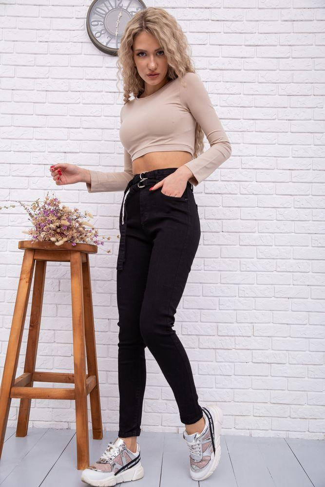 

Джинсы женские черные ААА 143426M