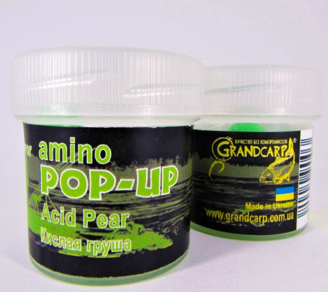 

Amino POP-UP one-flavor LEMON (ЛИМОН) Ø10 мм ACID PEAR (КИСЛАЯ ГРУША), плавающие
