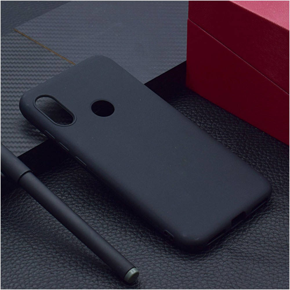 

Матовый чехол OneShot Xiaomi Mi A2 (силиконовая накладка) (Сяоми Ксиаоми Ми А2), Черный