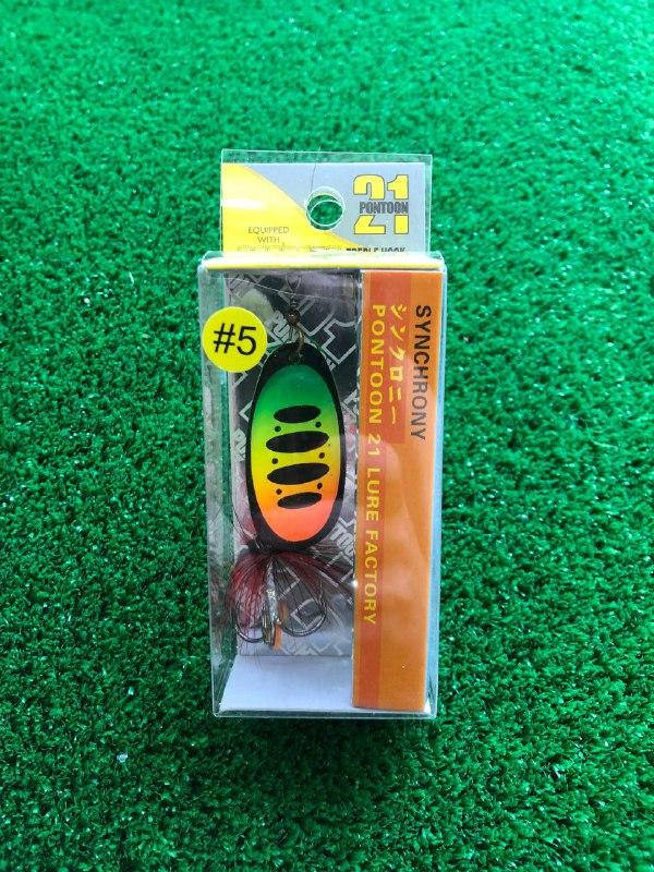 

Блесна вертушка Pontoon 21 #5 цвет-01 (22.3 g) Цвет 03