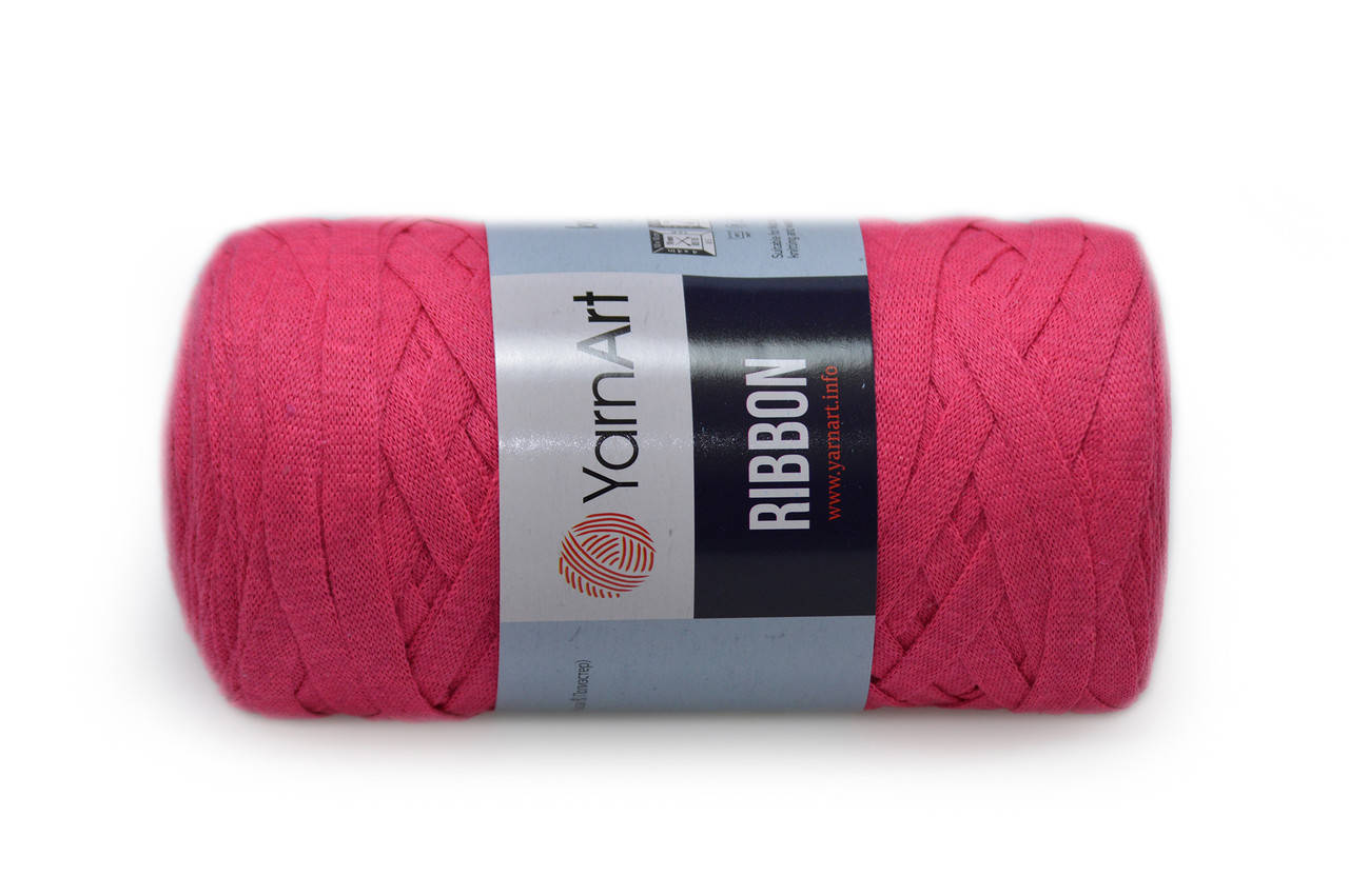 

YarnArt Ribbon, Ярко-малиновый №803, Розовый