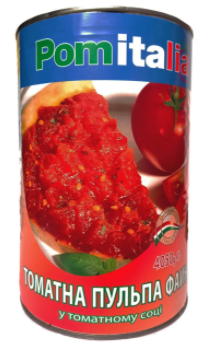 

Томатная пульпа Polpa Fine di Pomodoro 4,05 кг ТМ POMITALIA, Италия