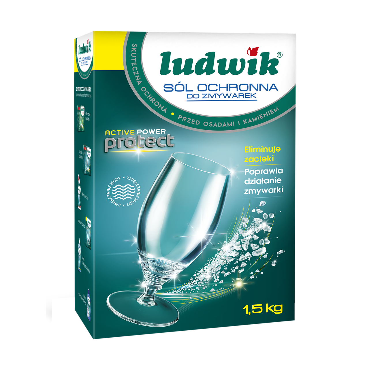 

Соль для посудомоечных машин Ludwik регенерирующая 1.5кг